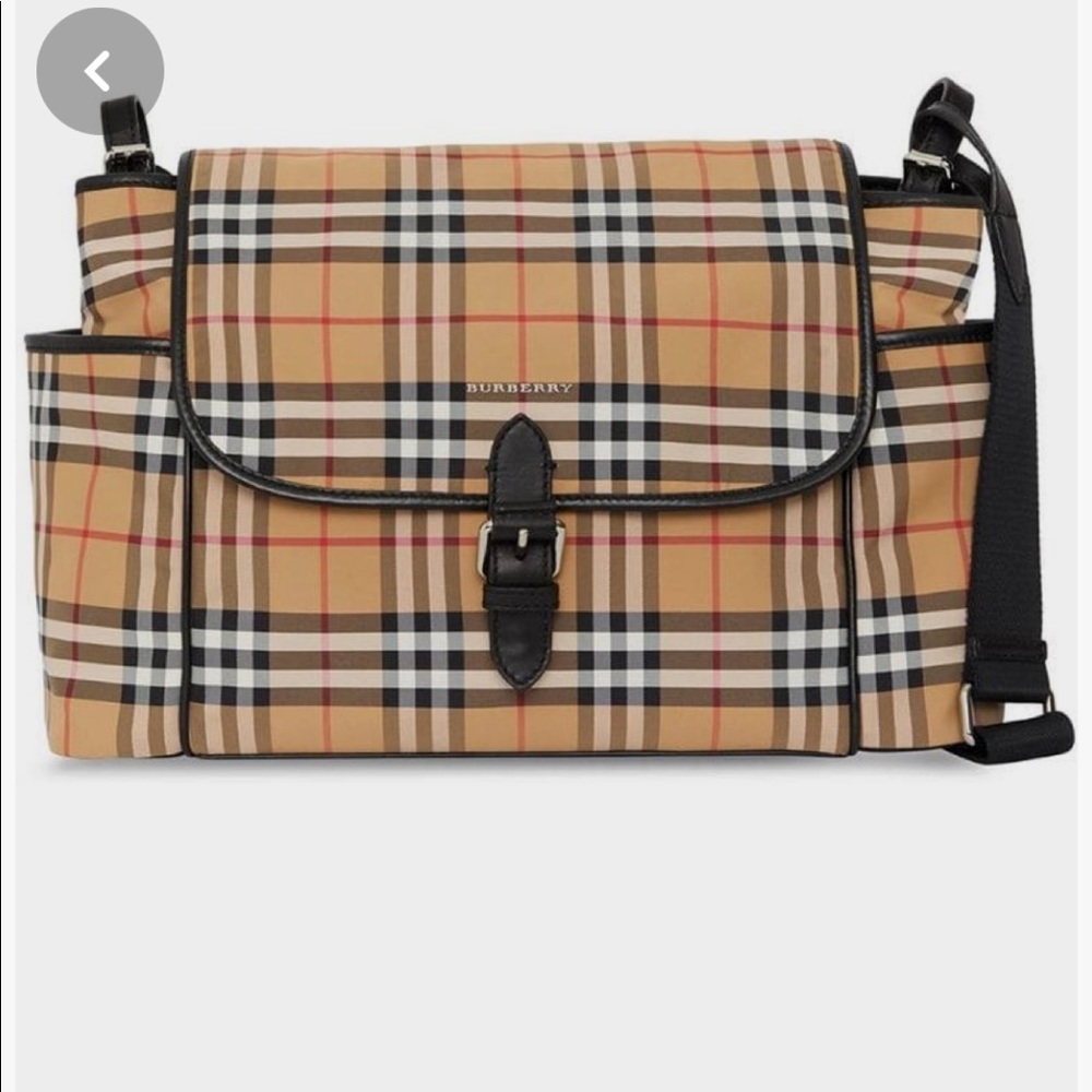 Burberry Vintage Baby Diaper Bag